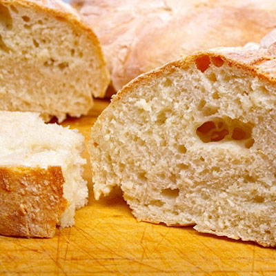 Ciabatta Ciabatta - tyypillinen italialainen leipä